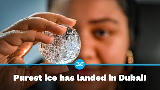 Purest ice has landed in Dubai!