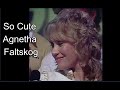 Capture de la vidéo Agnetha Faltskog - How Cute And Adorable Was And Is She ?  Extremely