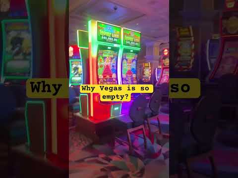 Why is Las Vegas so empty right now? #shorts #lasvegas #bellagio #casino #places