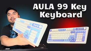 AULA 99-toetsen RGB gamingtoetsenbord review: het beste draadloze toetsenbord met een beperkt bud...