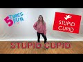 Fun easy dance class choreography to Stupid Cupid - perfect for Valentine