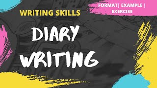 Diary Writing | How to write a Diary | Format | Example | Exercise | Writing Skills screenshot 4