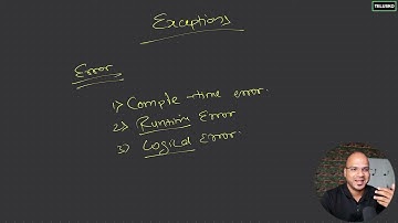 #76  What is Exception in Java