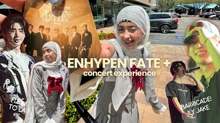 ENHYPEN FATE PLUS ANAHEIM TOUR ☆(๑˃̵ᴗ˂̵) kpop concert vlog, VIP 1, send-off, barricade, fancams!