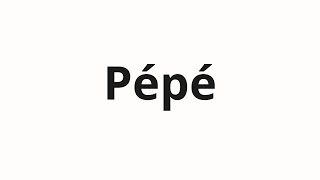 Download Lagu Hoe spreek je Pépé uit MP3 Download Lagu Hoe spreek je Pépé uit MP3