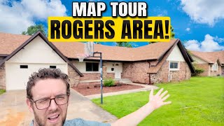 What to Expect When Moving to ROGERS ARKANSAS [Map Tour of Rogers Area]