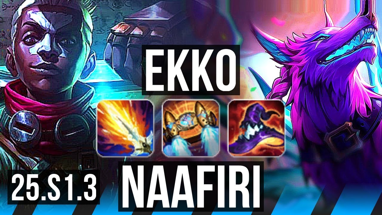 EKKO vs NAAFIRI (MID) | 12/2/10, Legendary | KR Diamond | 25.S1.3