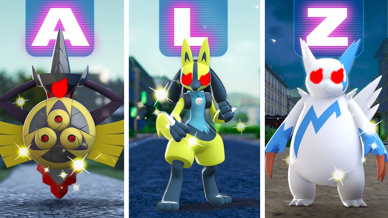 Catching a Shiny Alpha for Every Letter of the Alphabet!