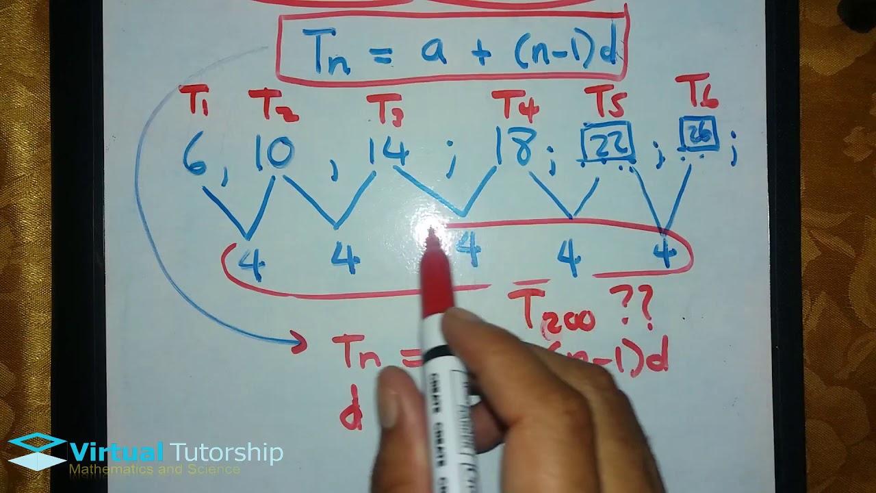 Arithmetic Sequence (Grade 10) - YouTube