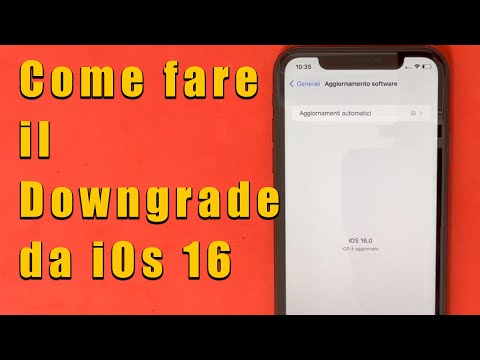 Video: Come posso eseguire il downgrade a iOS11?