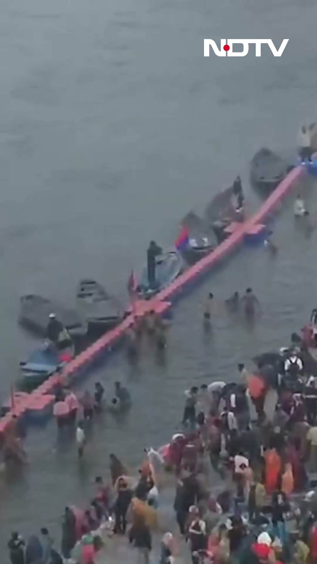 Maha Kumbh 2025: Thousands Of Devotees Assemble At Triveni Sangam To Take Holy Dip In Prayagraj