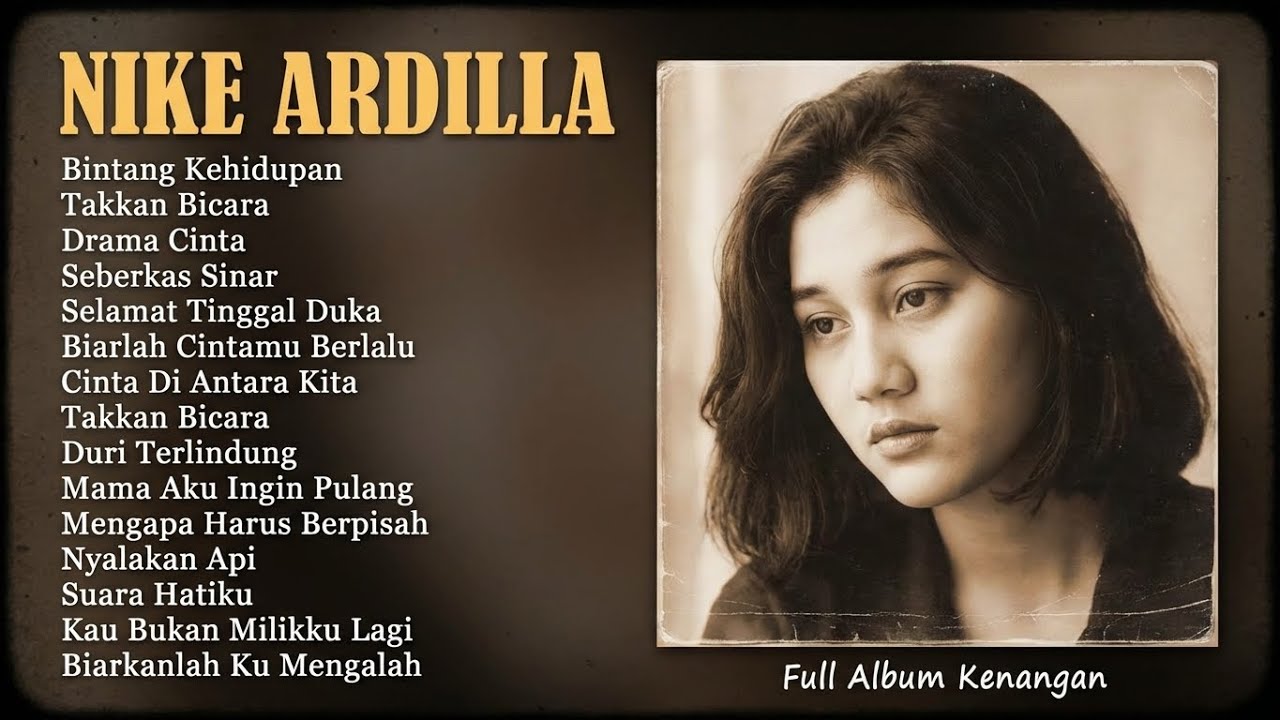 Full Album Nike Ardilla Terpopuler | Lagu Kenangan 90an Sepanjang Masa