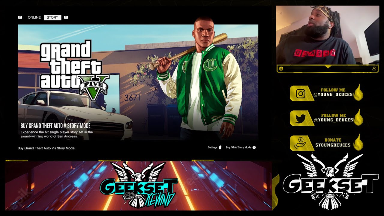 Geekset Gaming Grand Theft Auto Trolling W Deuces Youtube