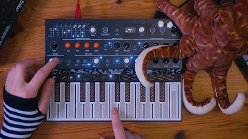 the Arturia Microfreak (and its arpeggiator) is one crazy drum machine