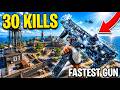 30 KILLS with the FASTEST gun in Warzone
