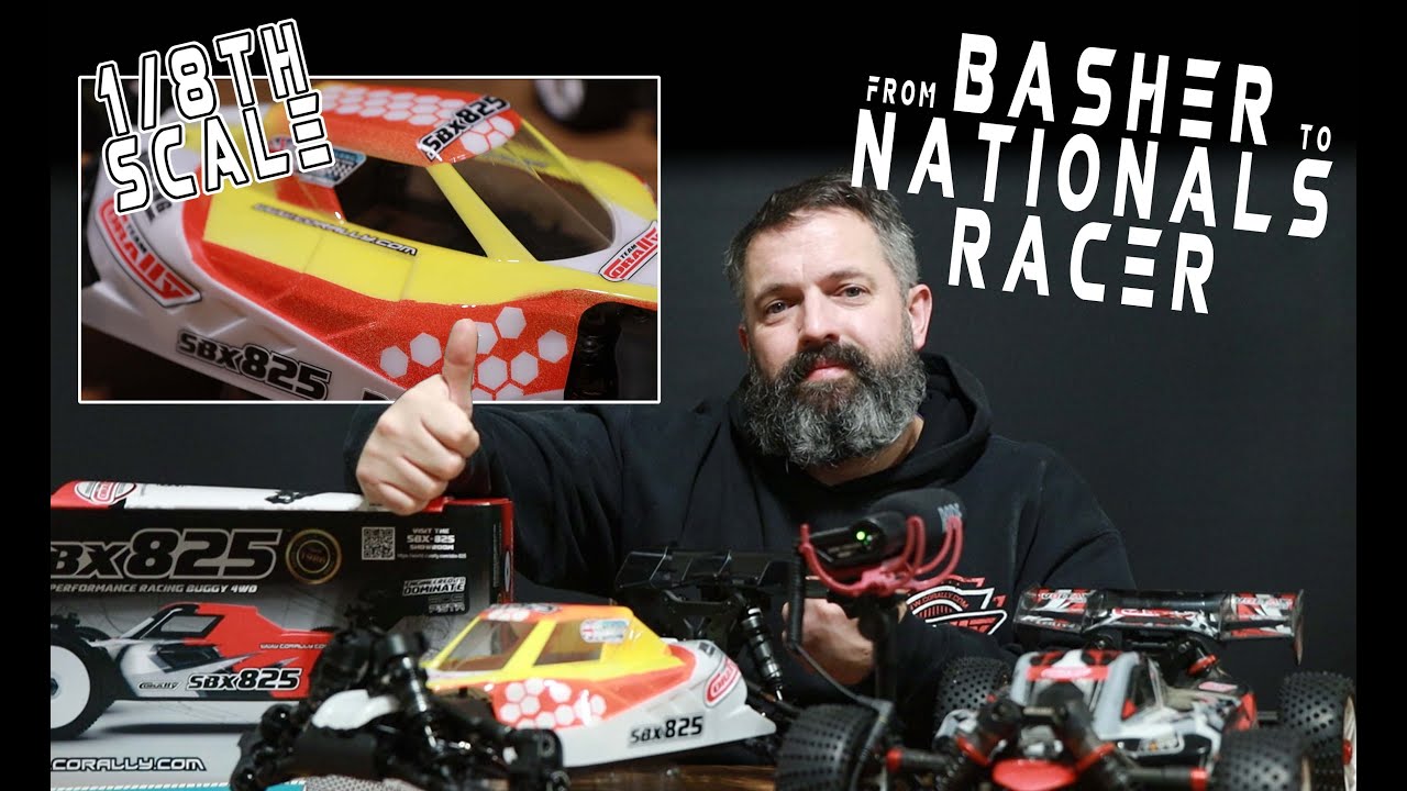 1/8th scale rc basher to national racer - amazing new rc car - YouTube