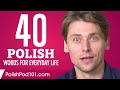 40 polish words for everyday life  basic vocabulary 2