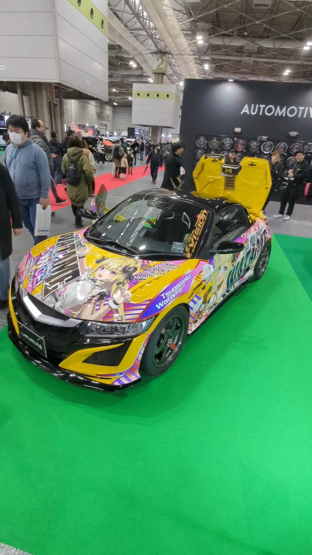 ITASHA HONDA S660 | Tsunomaki Watame | Night Fever!! | V-tuber