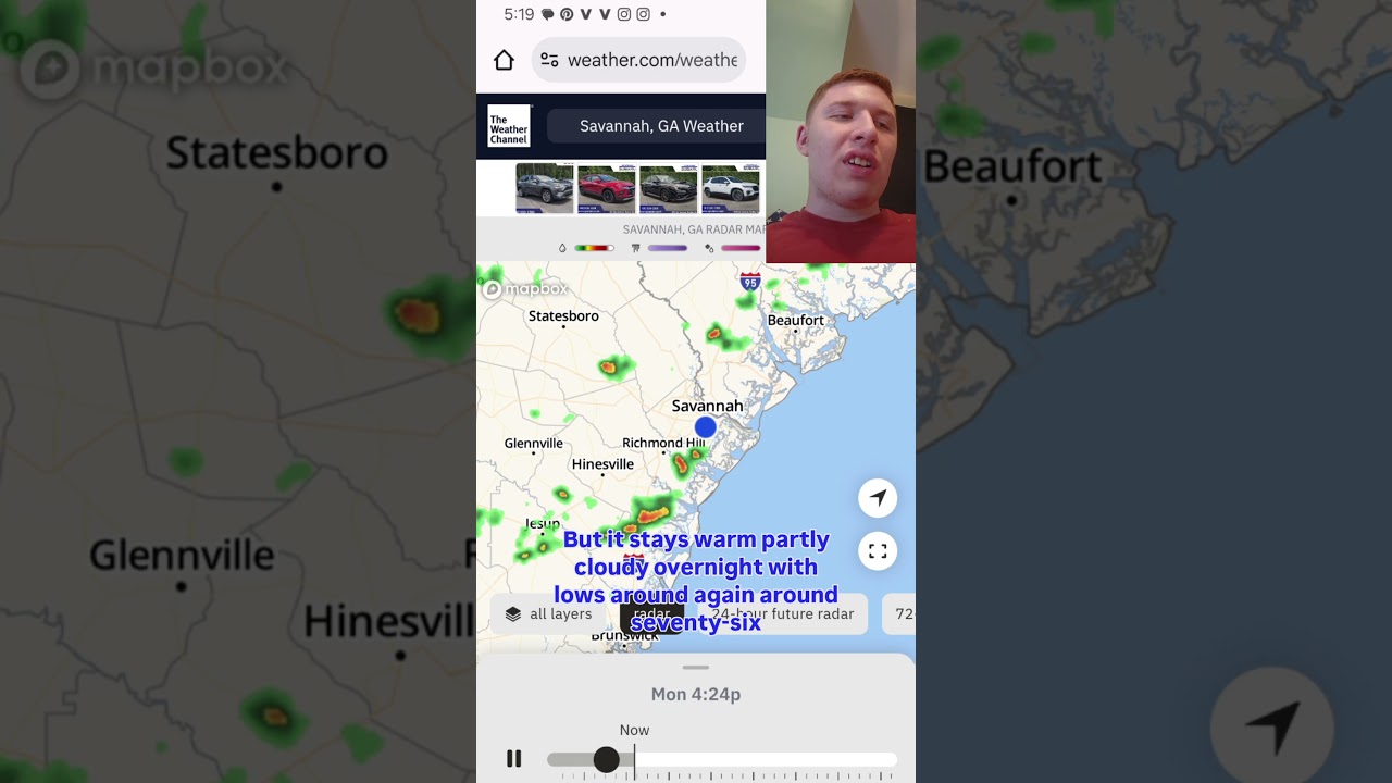 Scattered Storms & Sizzling Heat in Savannah | July 7 Forecast