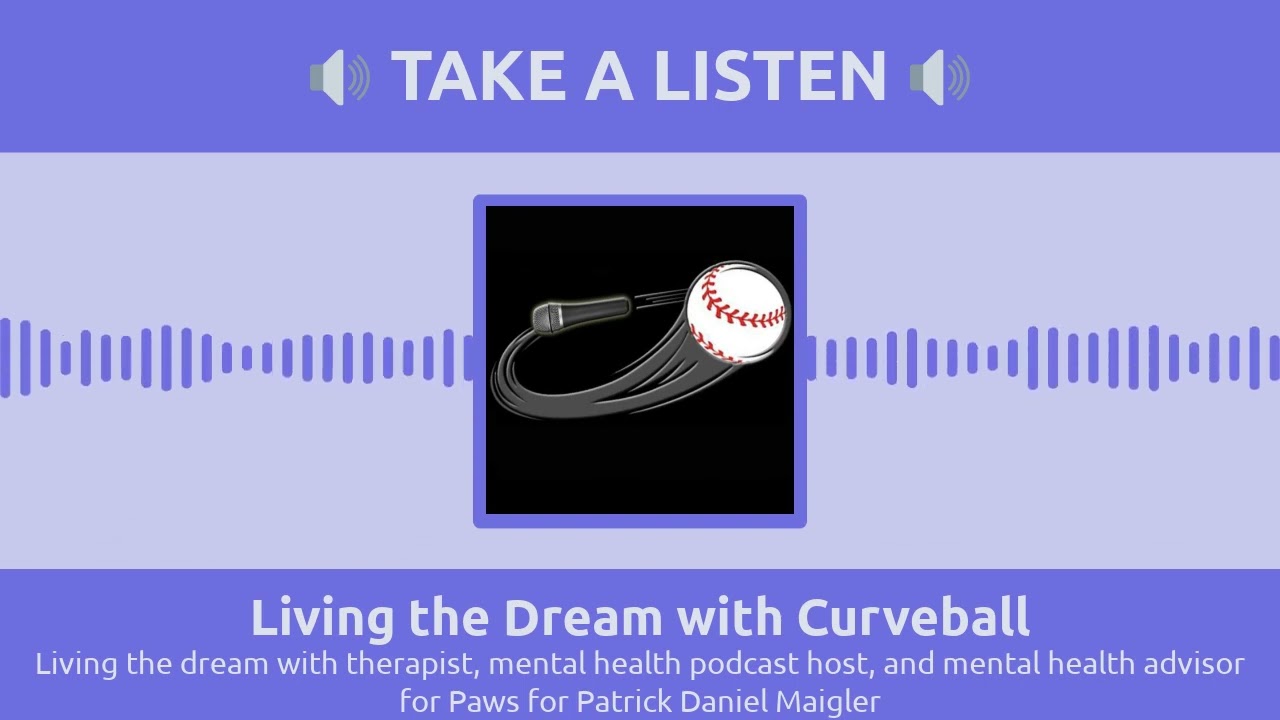 Living the dream with therapist and mental health advisor for paws for patrick daniel maigler