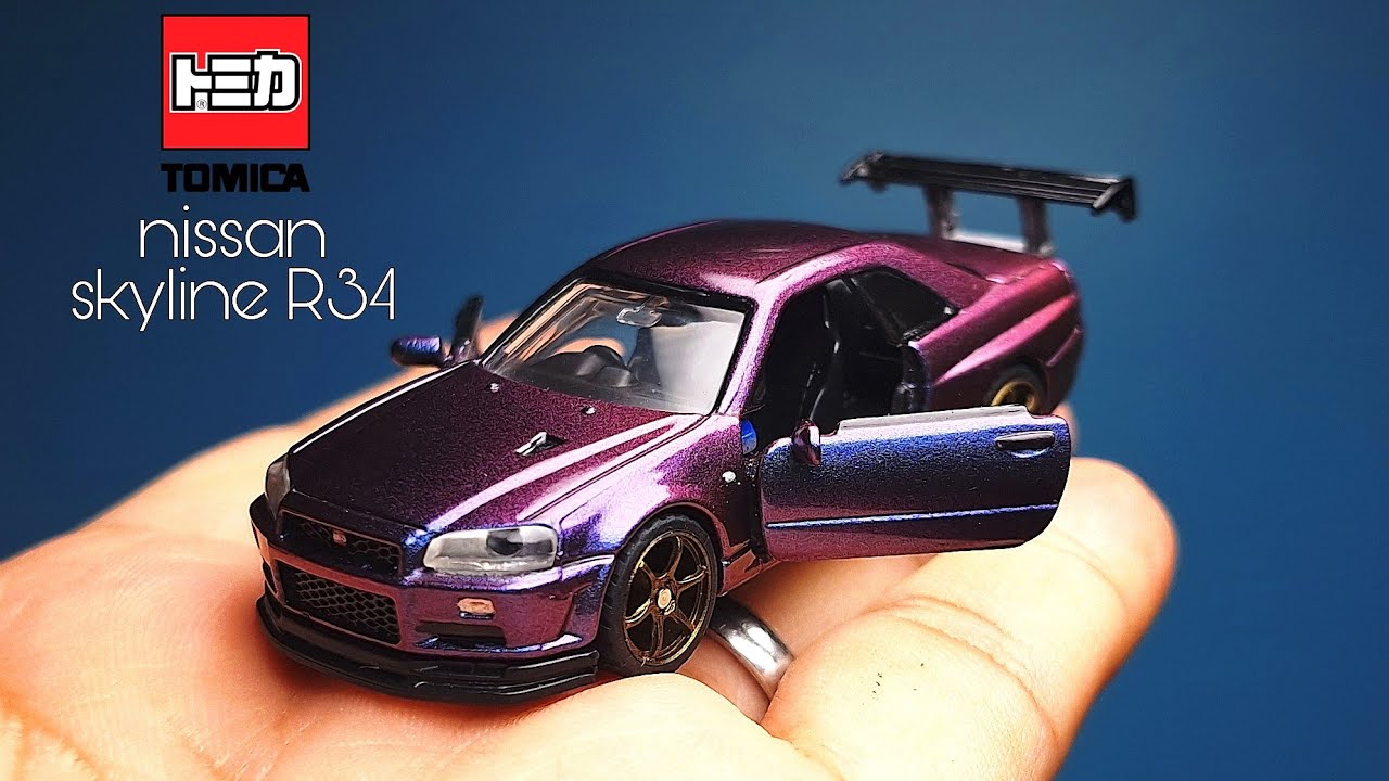 Custom Rim Tomica custom tomica nissan skyline r34 - YouTube