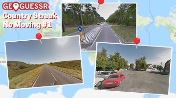 I Underestimated This Format... | Geoguessr Country Streak: No Moving #1