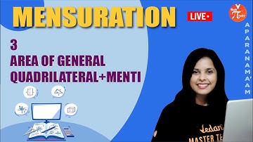 Mensuration L-3 | Area Of General Quadrilateral | NCERT Class 8 Maths Chapter 11 | Vedantu Pirates
