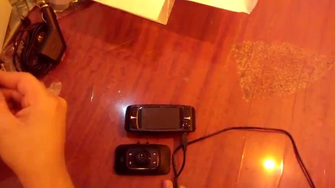 GS8000L - распаковка видеорегистратора (1080p DVR, Novatek) - YouTube