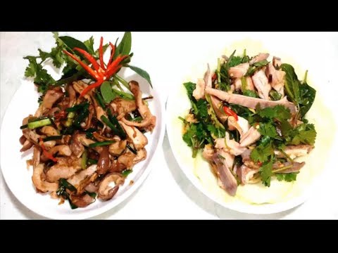 Video 2 món ngon đơn giản từ dạ dày lợn_ Cách làm sạch dạ... - youtube