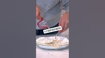 5-Minute Pie Crust #shorts