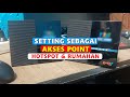 Cara setting router bolt open wrt sebagai akses point hotspot