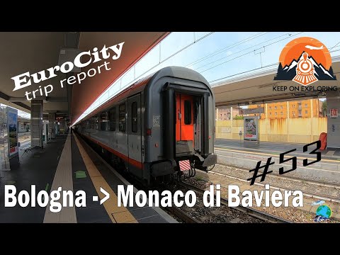 BGV #53 - ÖBB/DB EUROCITY Bologna - Munich/München (2nd class / locomotive / 1st class)