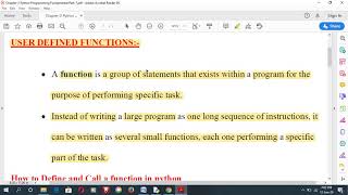 Chapter-2 Python Programming Fundamentals Part-7