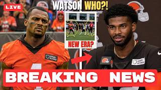 SHEDEUR SANDERS DOMINATES! BROWNS FANS FORGET DESHAUN WATSON AFTER PADDED PRACTICE  !