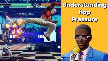 KOFXV Tutorial: Hop Defensive Option Select and Hop Pressure #1