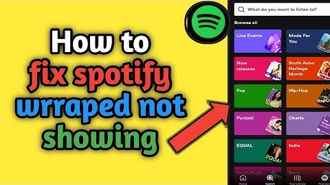 How To Fix Spotify Wrapped Not Showing | Fix Spotify Wrapped 2023 Not Working
