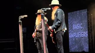 ZZ TOP  Sharp dressed man @ Olympia, Paris July 27 2012
