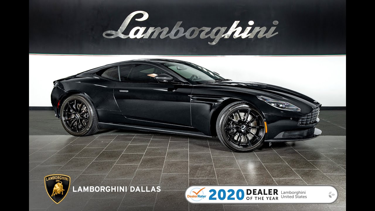2020 Aston Martin DB11 AMR Jet Black LC646 - YouTube