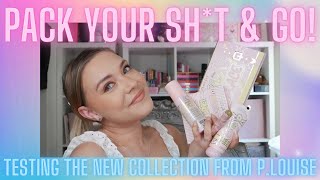 PACK YOUR SH*T & GO!!👊 Trying Out The New Collection from P.Louise! PLUS new HNB foundation update!