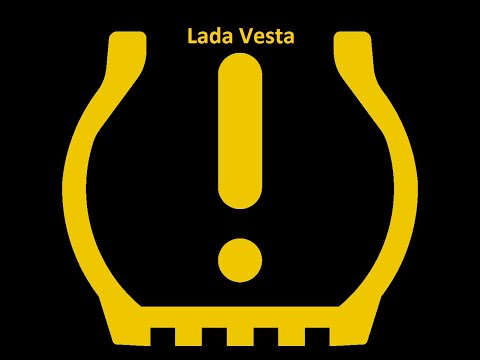 #TPMS#Лада веста#система контроля давления в шинах РАБОТАЕТ