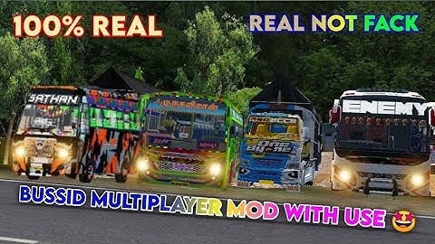 HOW TO USE OWN MOD IN MULTIPLAYER FOR BUS SIMULATOR INDONESIA ONE FILE IN OWN BUS MOD💯REAL NOT FACK
