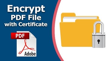 How to encrypt pdf document with certificate in adobe acrobat pro dc
