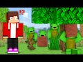 Hide and Seek With 100 Clones of Mikey and JJ in Minecraft! - Maizen
