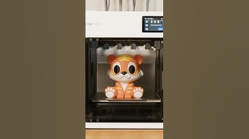 🐯 4-Color Tiger Cub #SnapmakerU1 #3dprinting #3dprinter #3dmodel #toys #tiger #multicolor #colorful