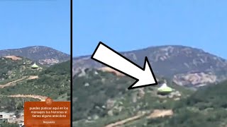 Did a UFO landed in Mexico, Baja California?