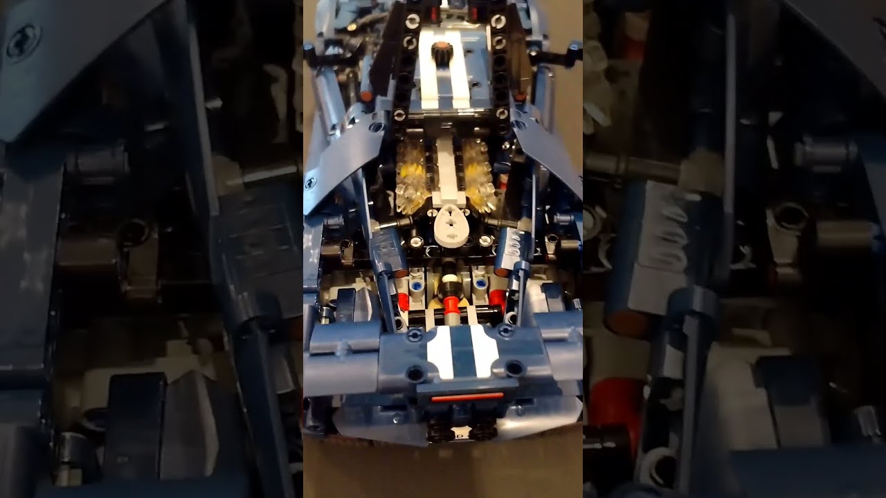 Lego Technic Ford GT Vs Treadmill Speed Test 42154 Legotechnic