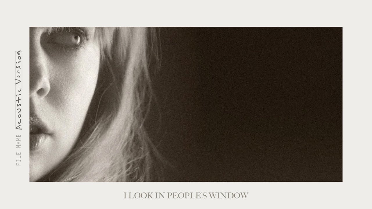 Taylor Swift - I Look in People's Windows (Acoustic Version)