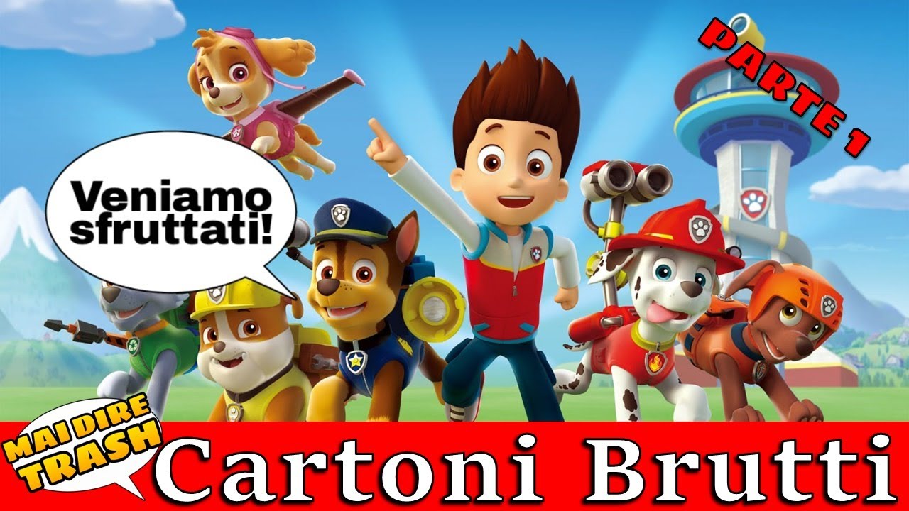 PAW Patrol 🐶 Cartoni Brutti con DARIO AUGUSTO QUARTO, prima parte (by Obito)