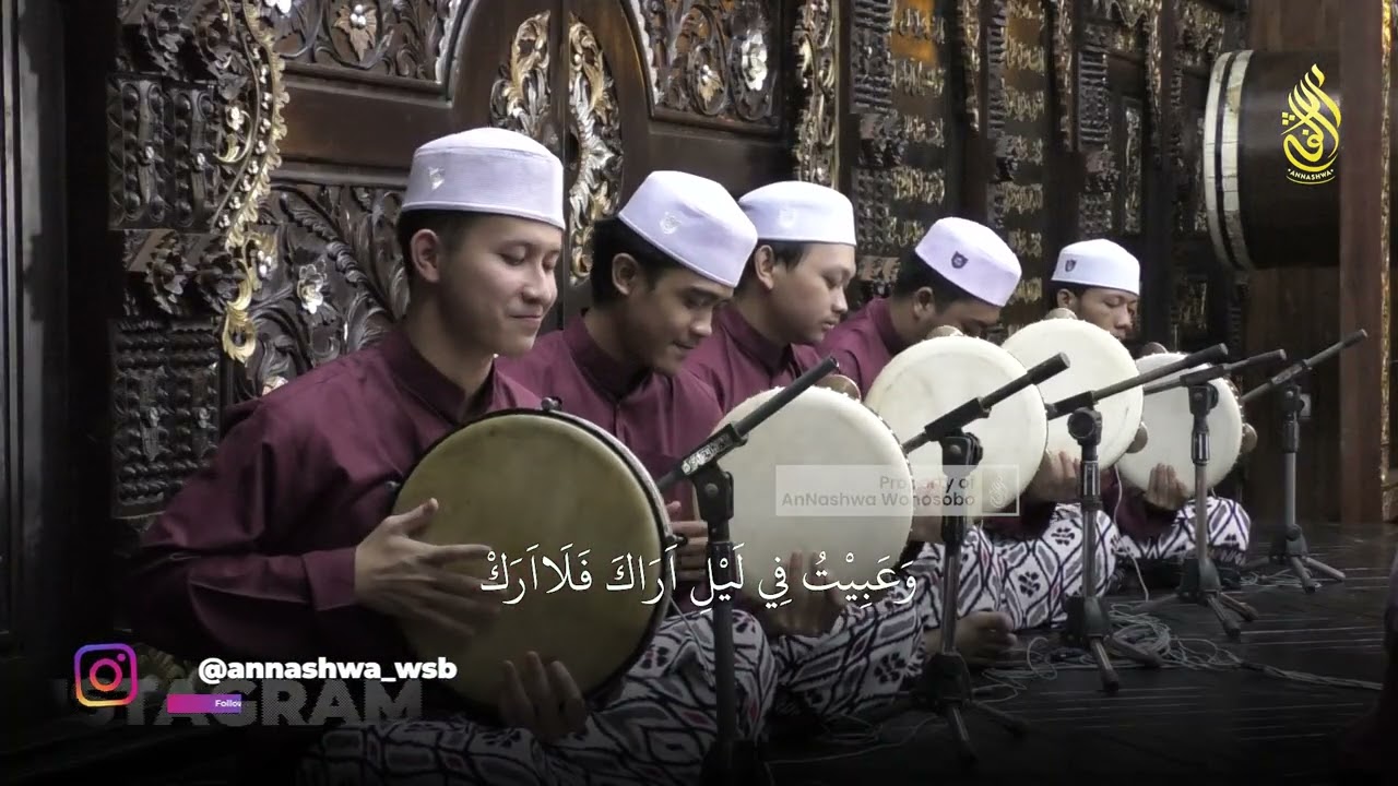 Bidzikrika Robbi AnNashwa Wonosobo | Banjari + Lirik