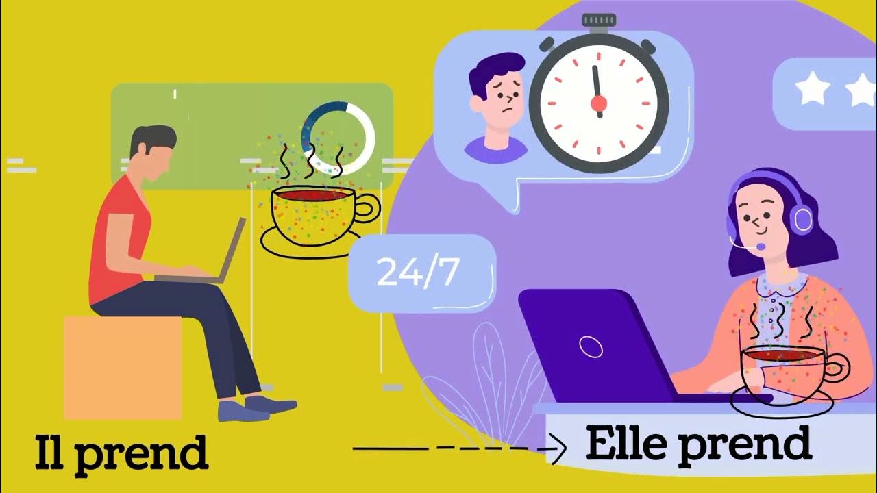 Prendre To take in French 🥖. YouTube